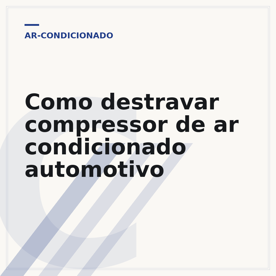 Como destravar compressor de ar condicionado automotivo