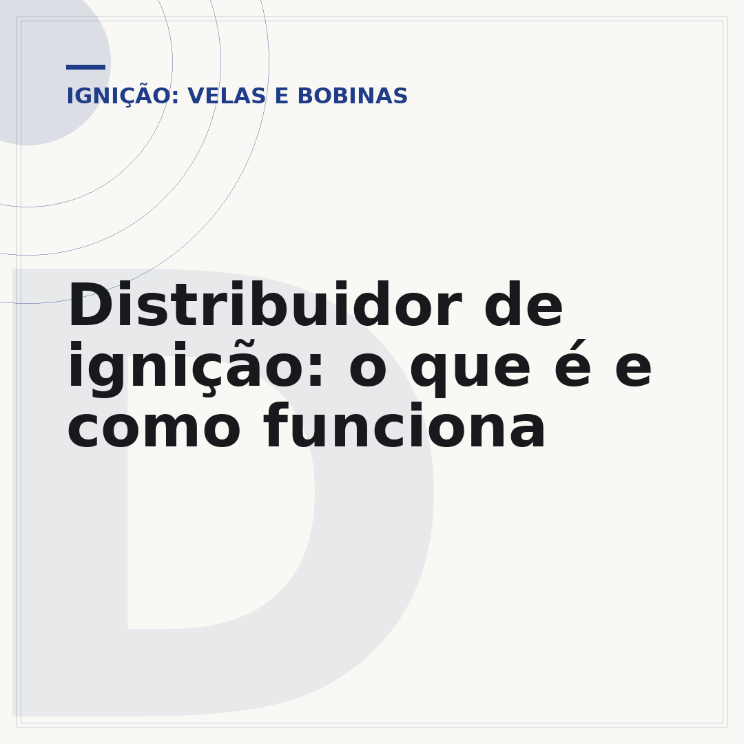 Distribuidor de ignição: o que é e como funciona