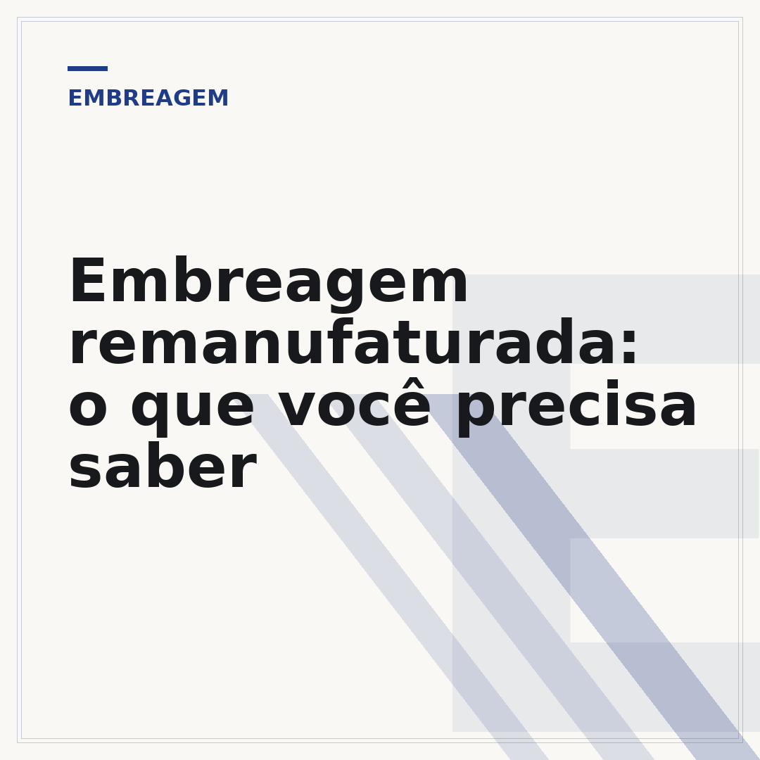 Embreagem remanufaturada: o que você precisa saber