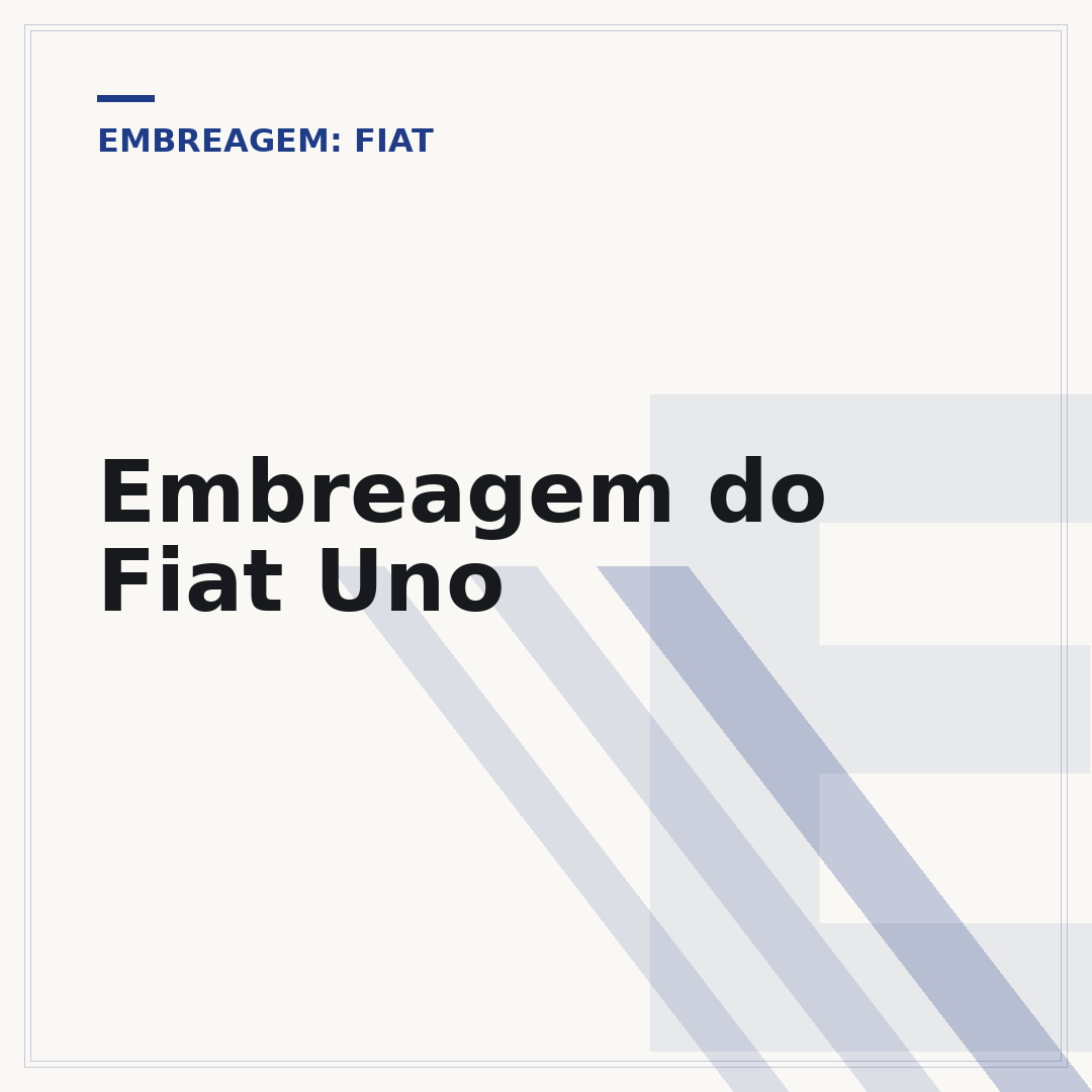 Embreagem do Fiat Uno