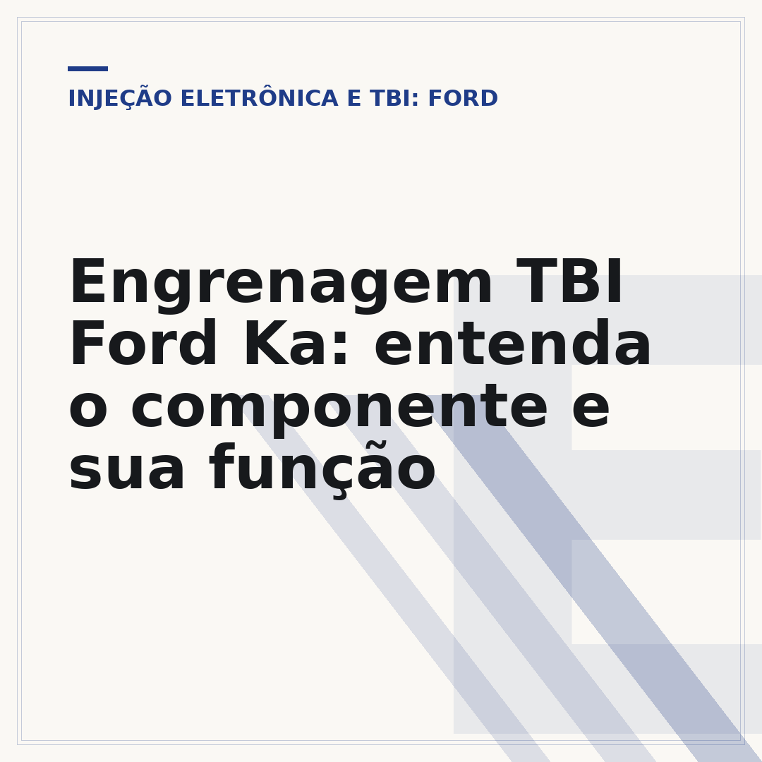 Engrenagem TBI Ford Ka: entenda o componente e sua função