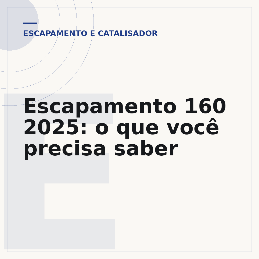 Escapamento 160 2025: o que você precisa saber