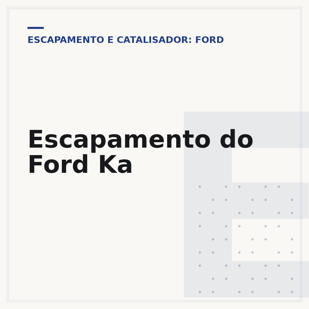 Escapamento do Ford Ka