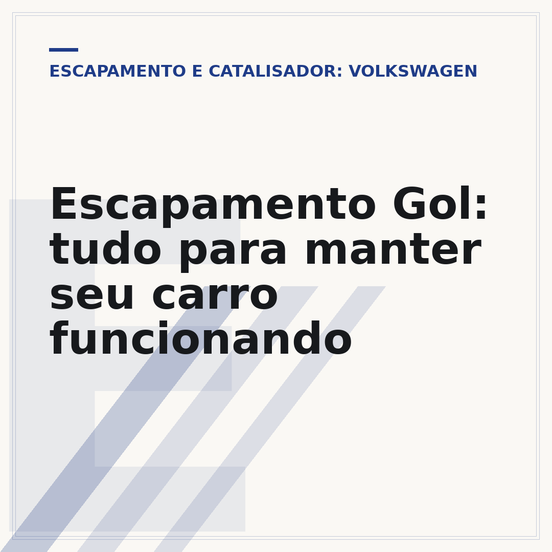 Escapamento Gol: tudo para manter seu carro funcionando