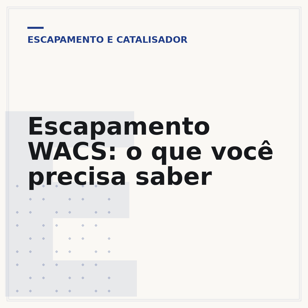 Escapamento WACS: o que você precisa saber