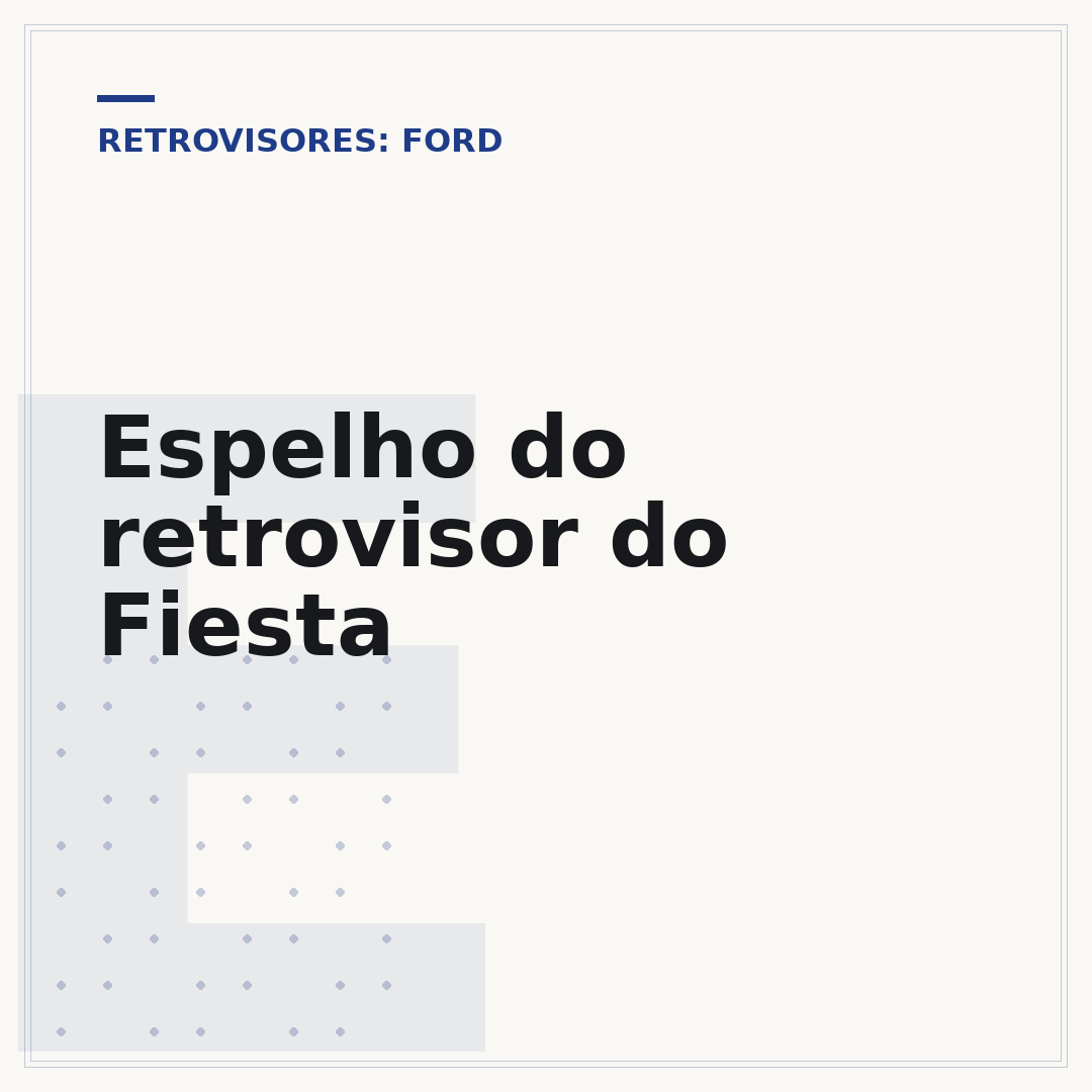 Espelho do retrovisor do Fiesta