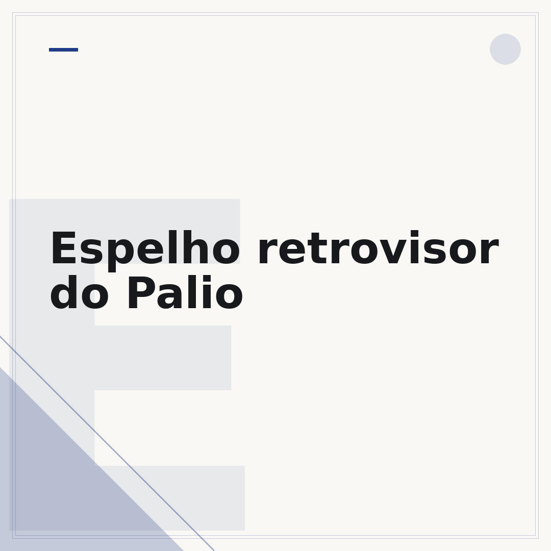 Espelho retrovisor do Palio