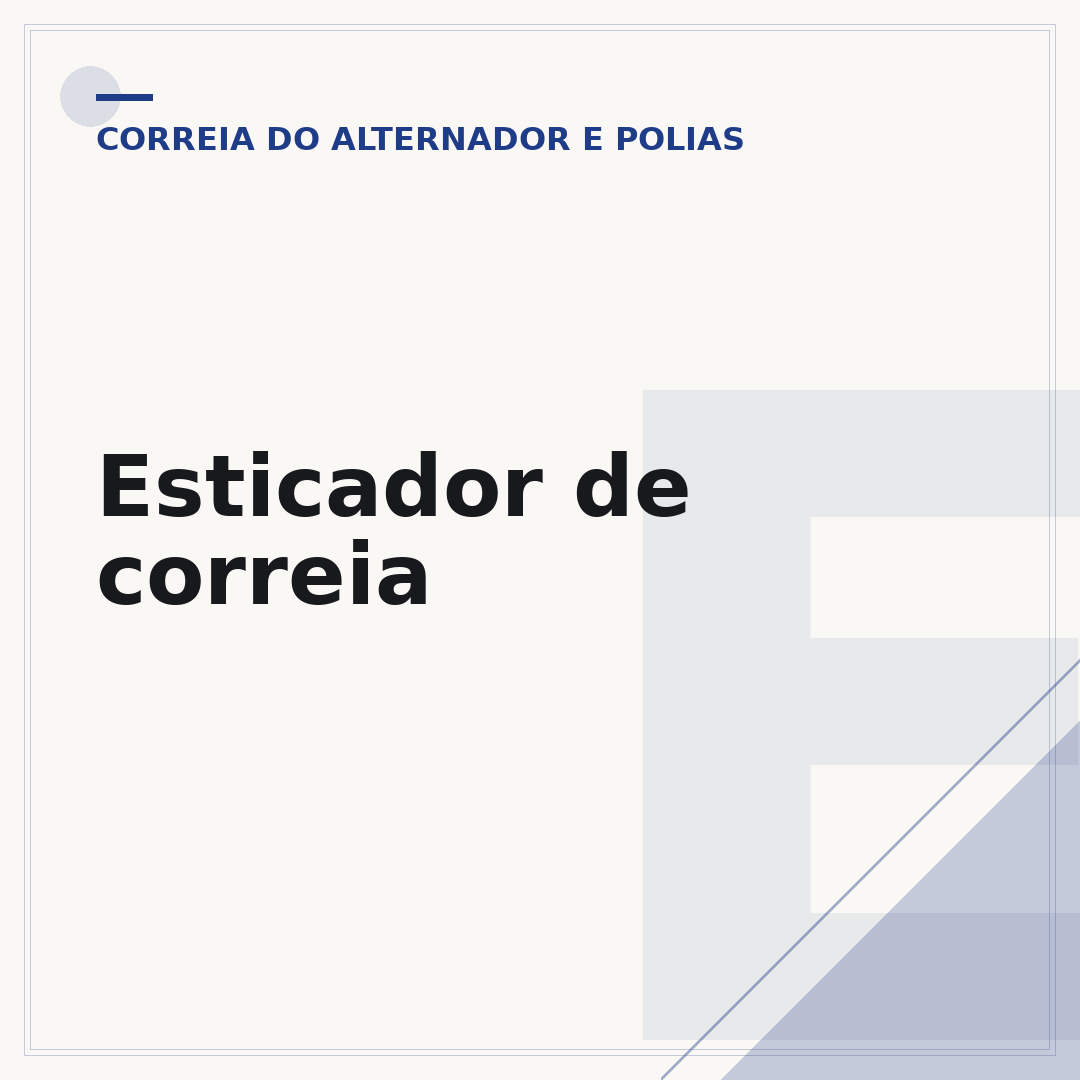Esticador de correia