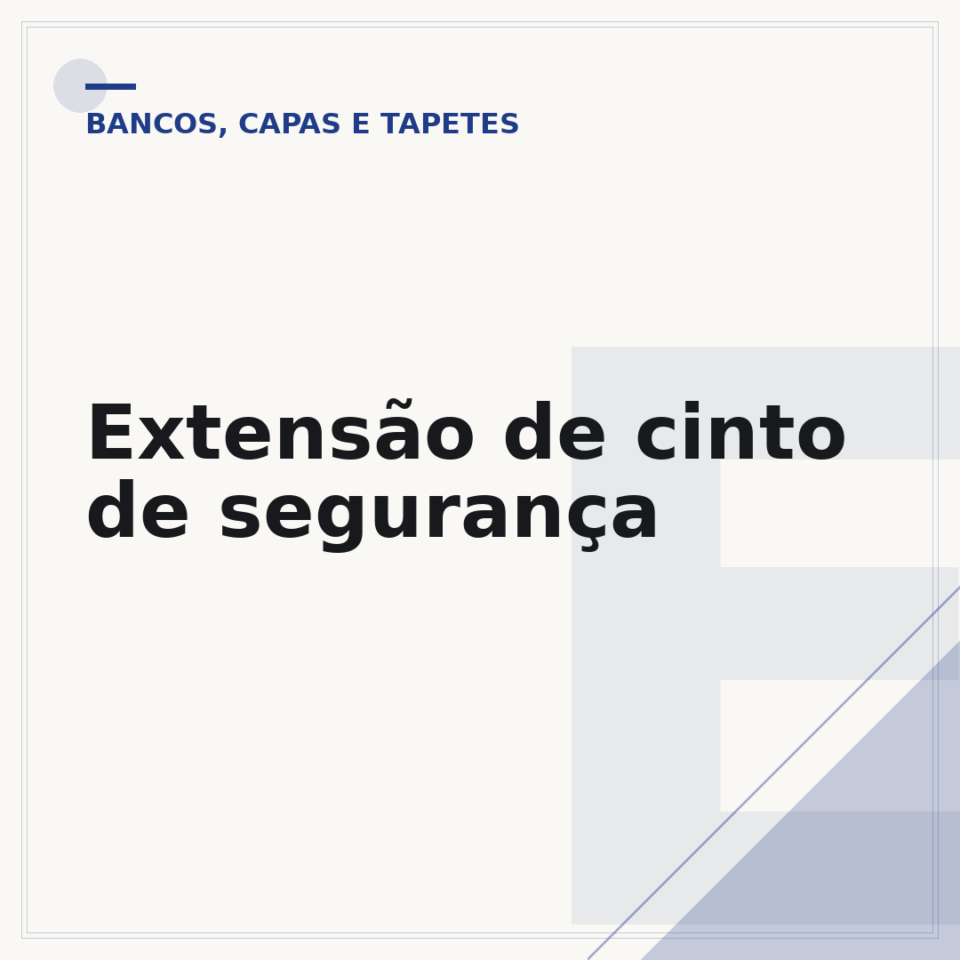 Extensão de cinto de segurança