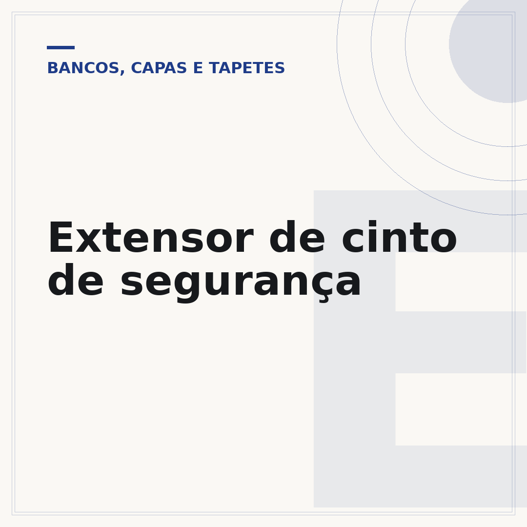Extensor de cinto de segurança
