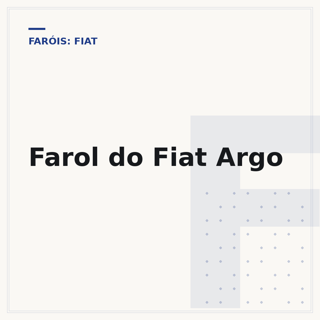Farol do Fiat Argo