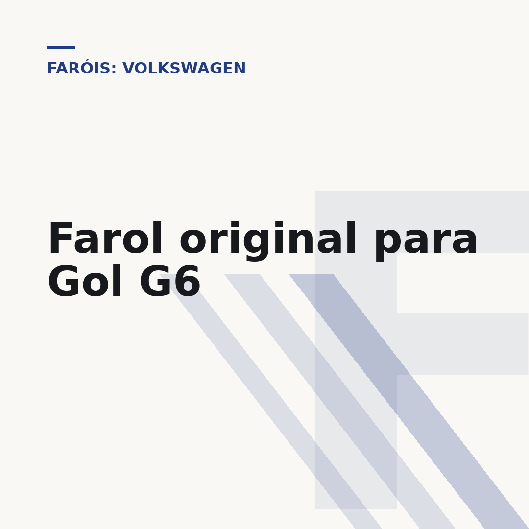 Farol original para Gol G6