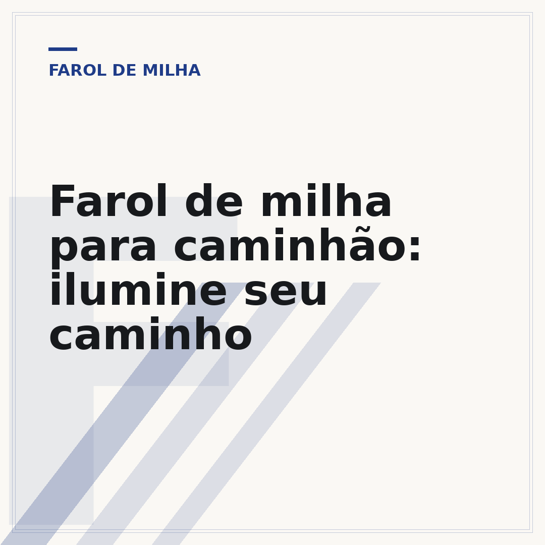Farol de milha para caminhão: ilumine seu caminho