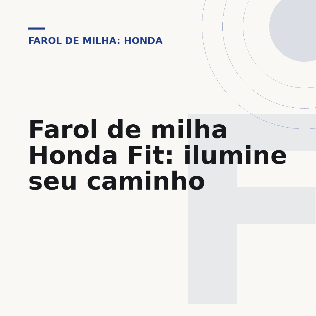 Farol de milha Honda Fit: ilumine seu caminho