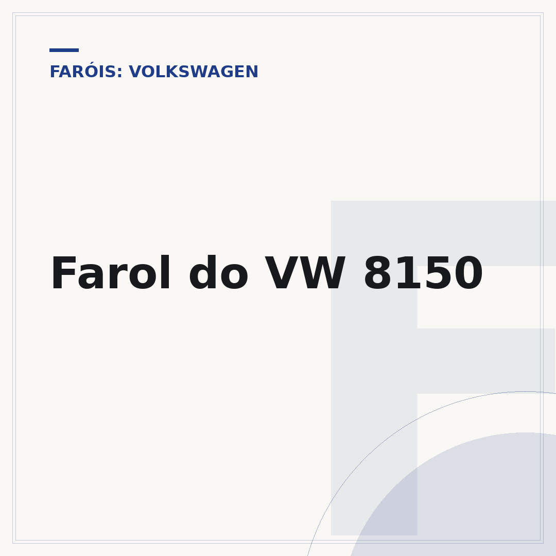 Farol do VW 8150