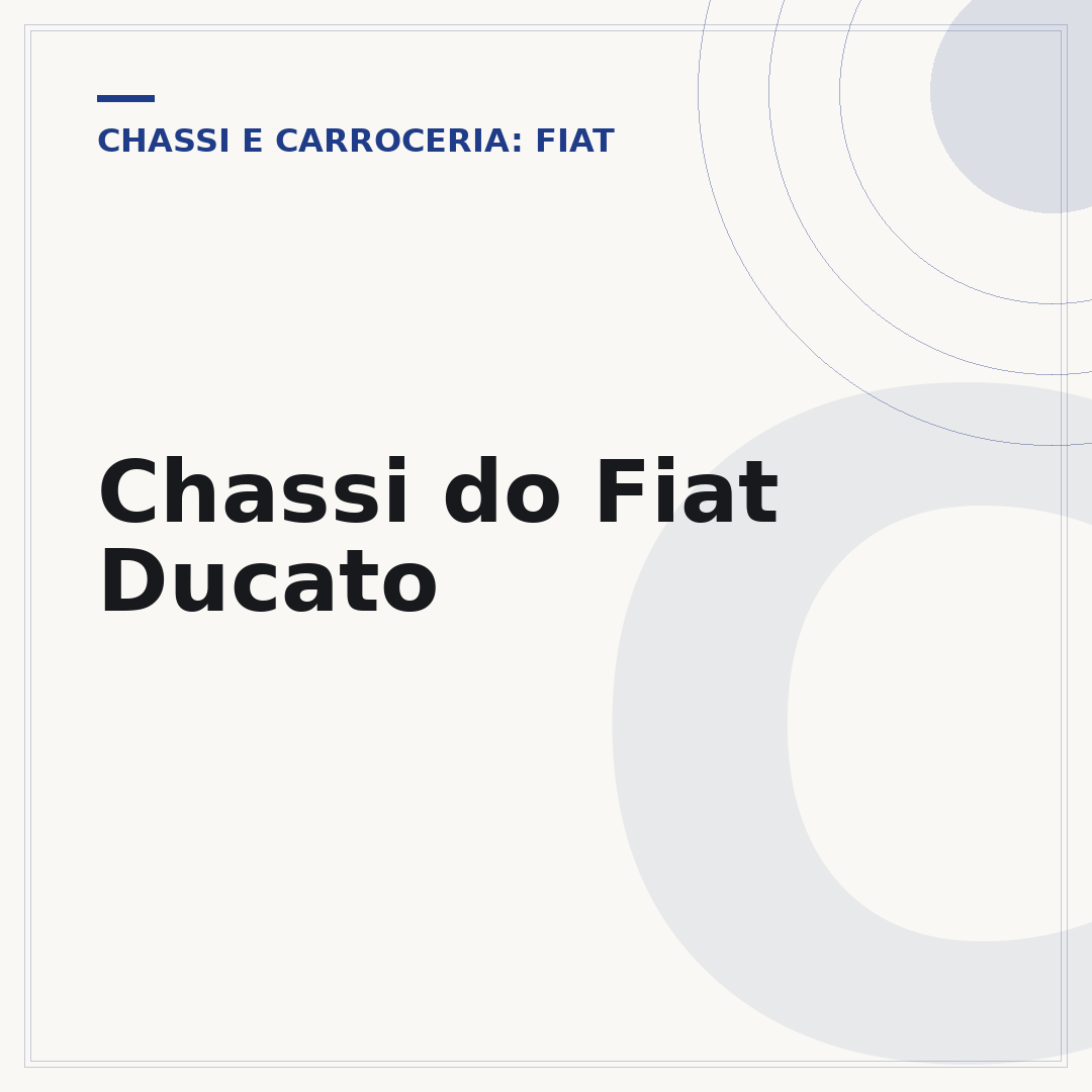 Chassi do Fiat Ducato