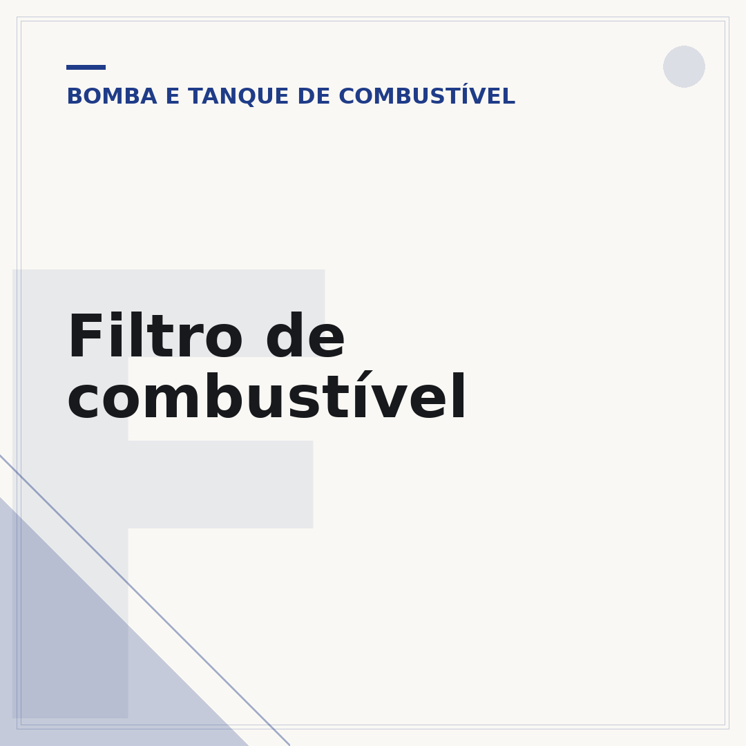 Filtro de combustível