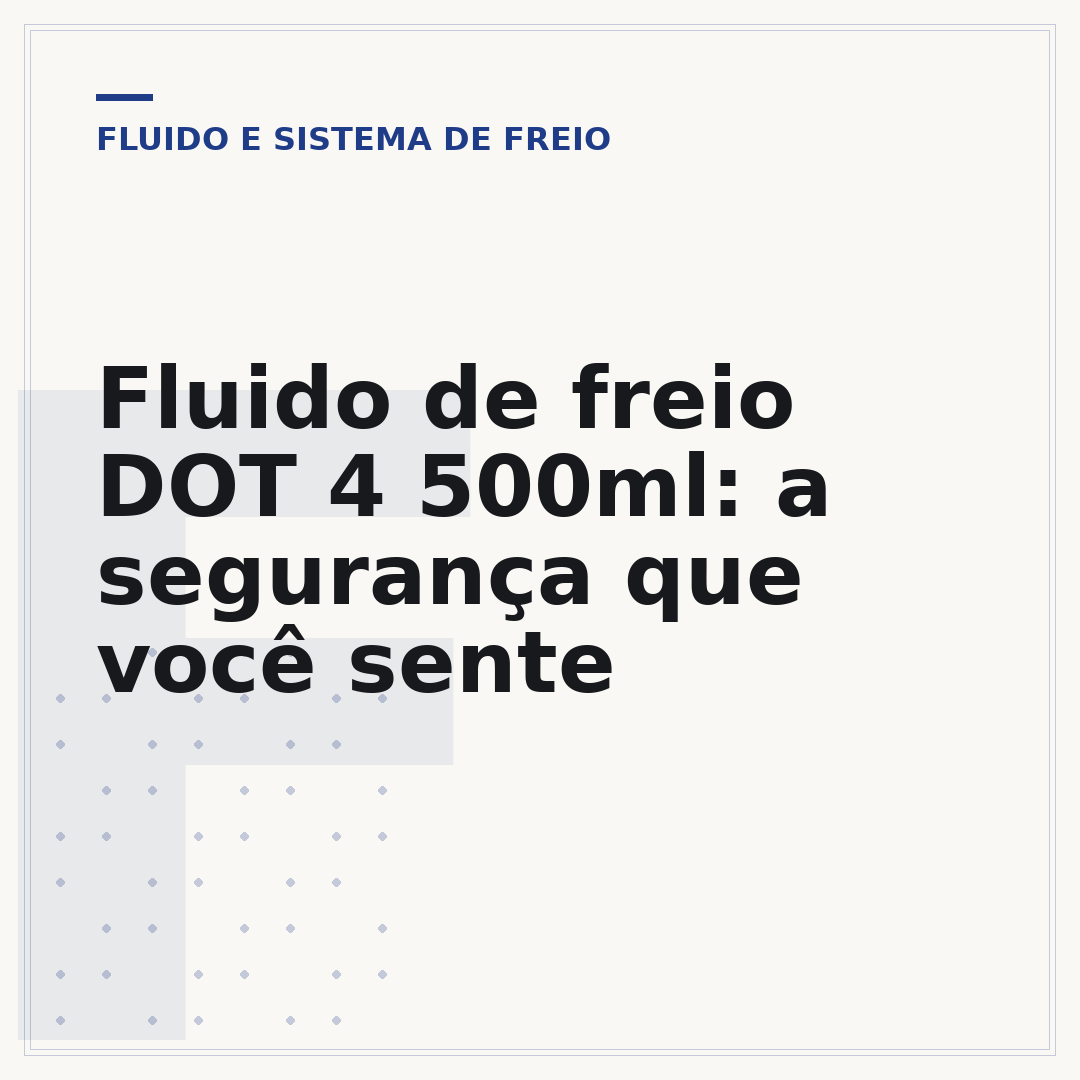 Fluido de freio DOT 4 500ml: a segurança que você sente