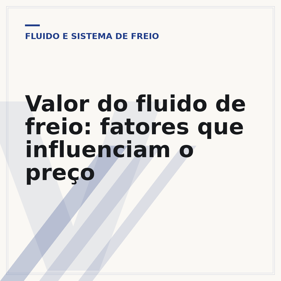 Valor do fluido de freio: fatores que influenciam o preço