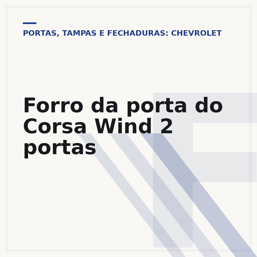 Forro da porta do Corsa Wind 2 portas