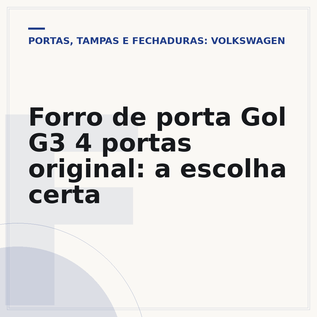Forro de porta Gol G3 4 portas original: a escolha certa