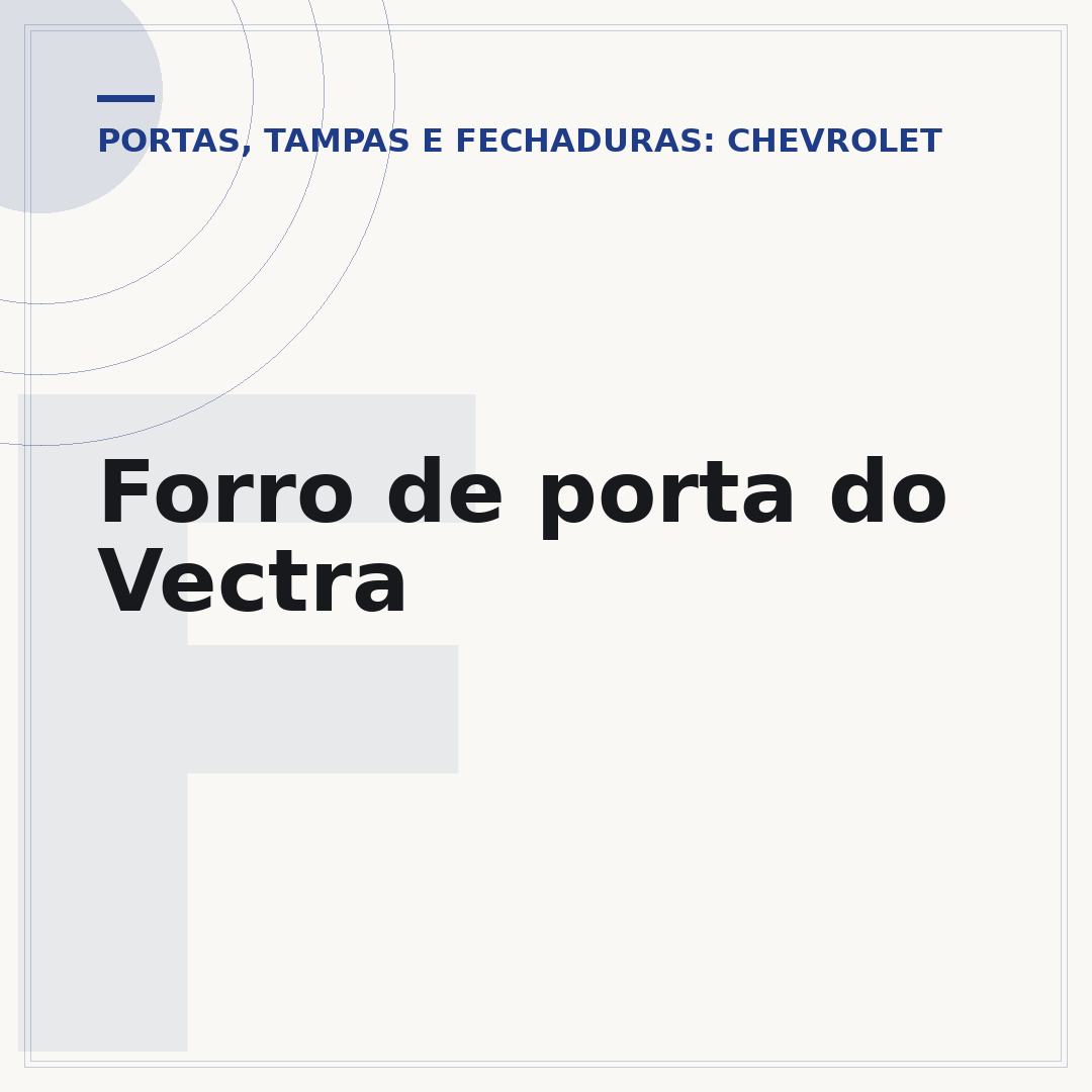 Forro de porta do Vectra