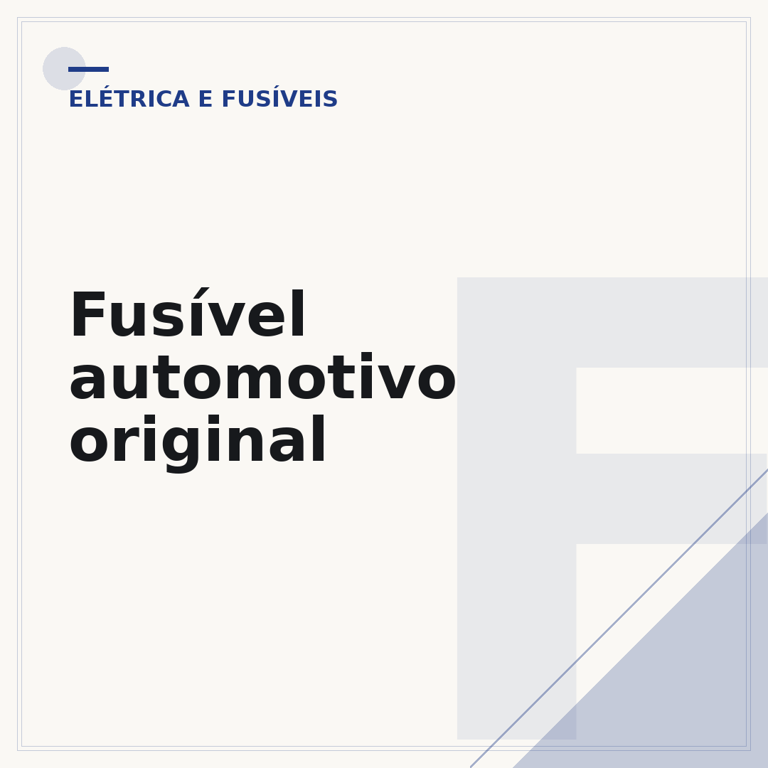 Fusível automotivo original