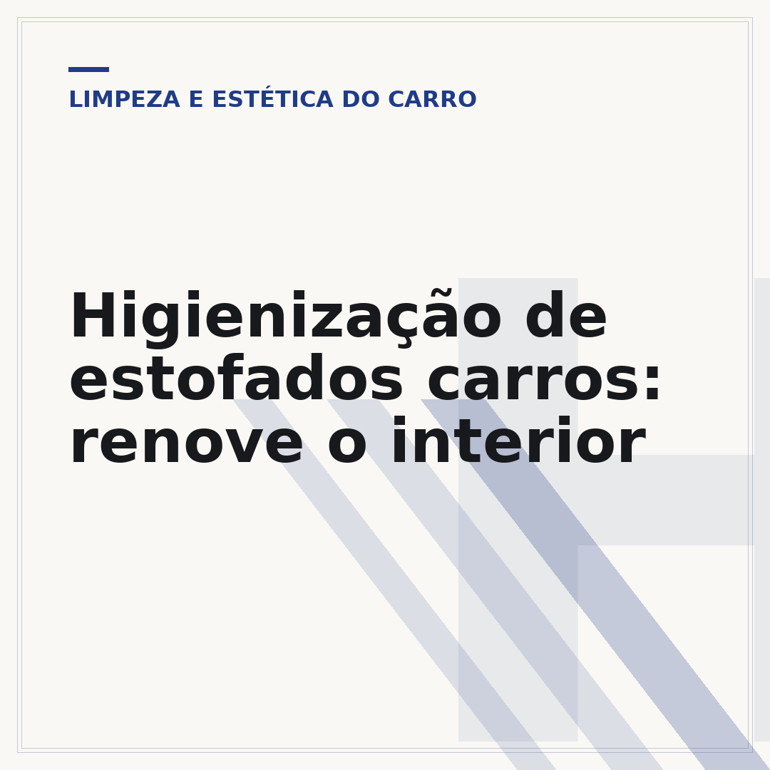 Higienização de estofados carros: renove o interior