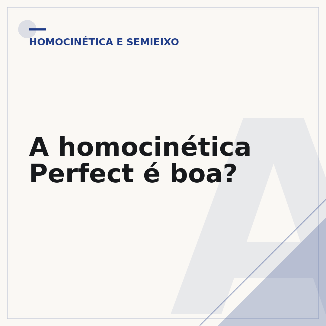 A homocinética Perfect é boa?