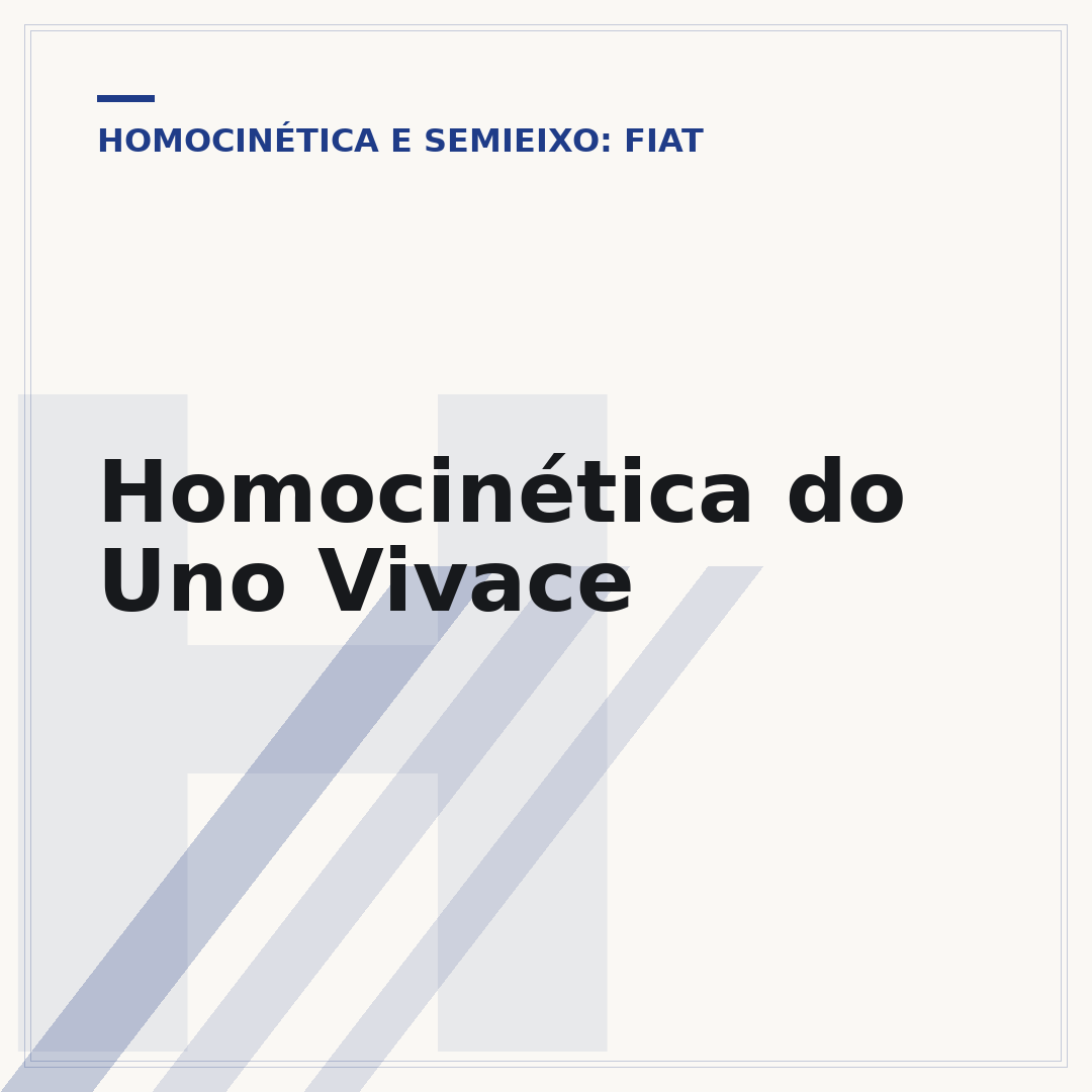 Homocinética do Uno Vivace