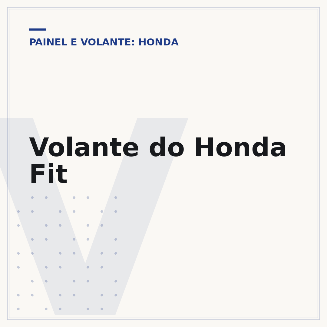 Volante do Honda Fit