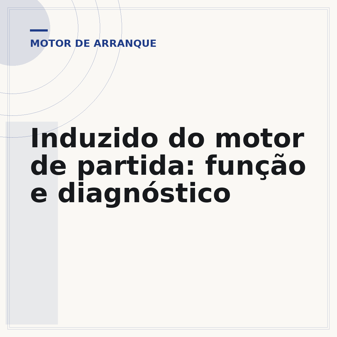 Induzido do motor de partida: função e diagnóstico