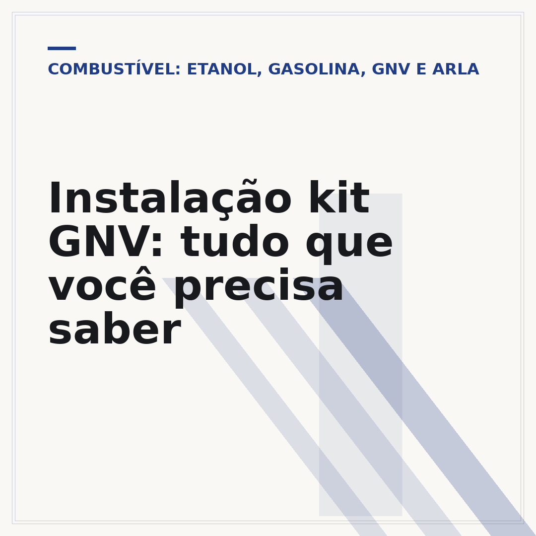 Instalação kit GNV: tudo que você precisa saber