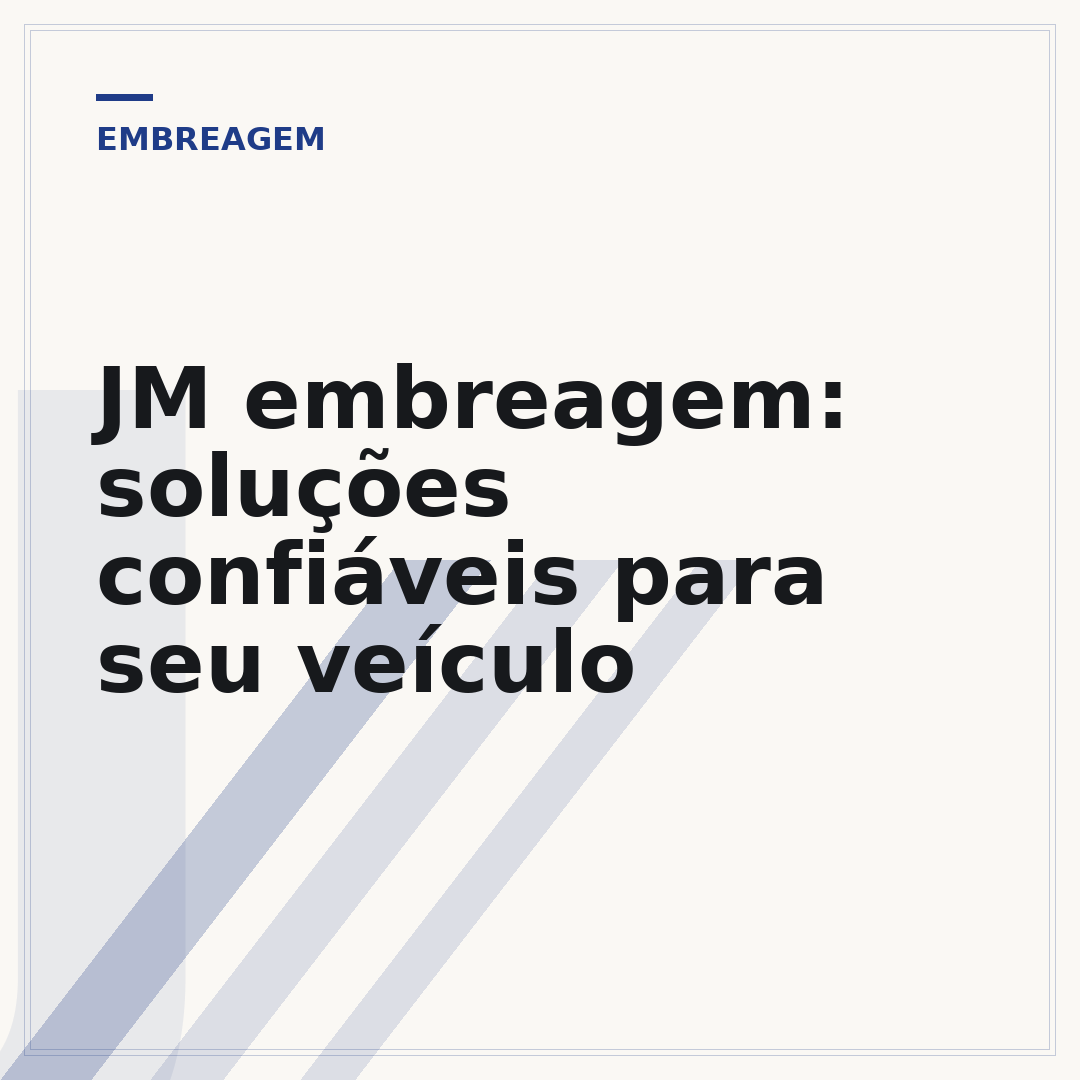 JM embreagem: soluções confiáveis para seu veículo