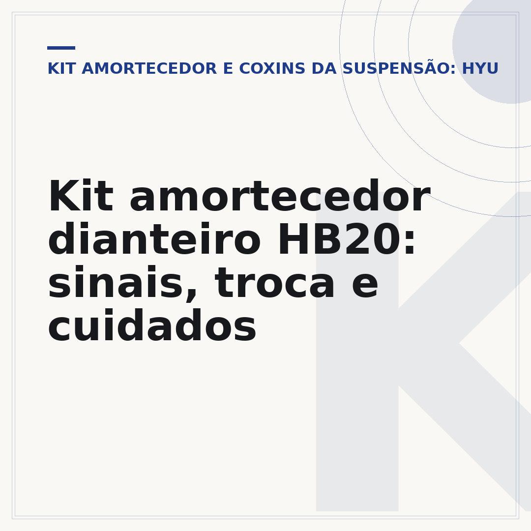 Kit amortecedor dianteiro HB20: sinais, troca e cuidados