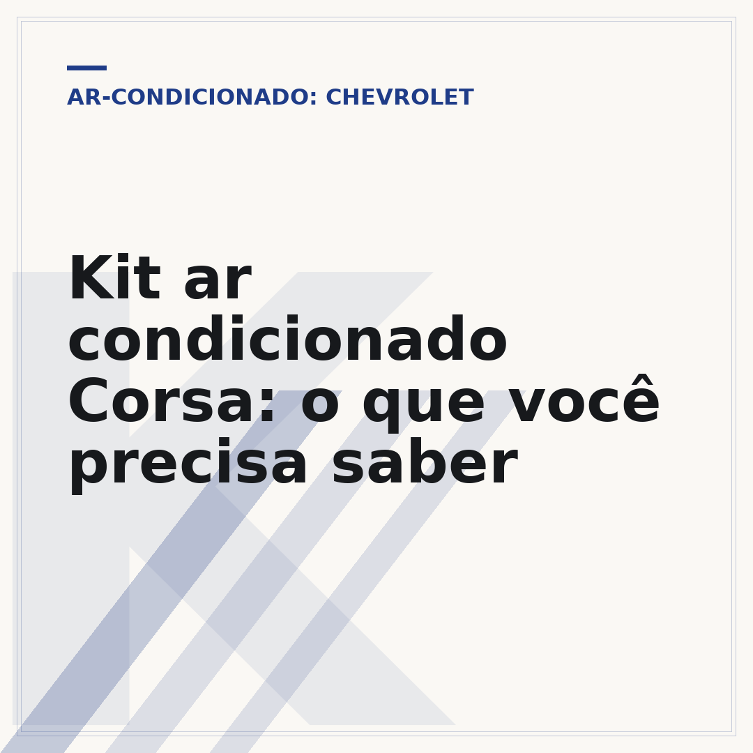 Kit ar condicionado Corsa: o que você precisa saber