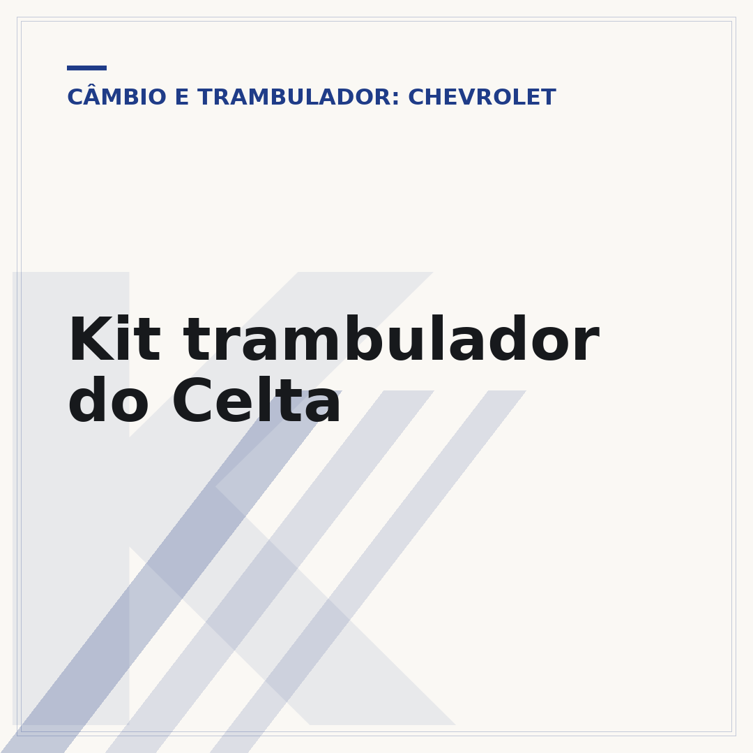 Kit trambulador do Celta