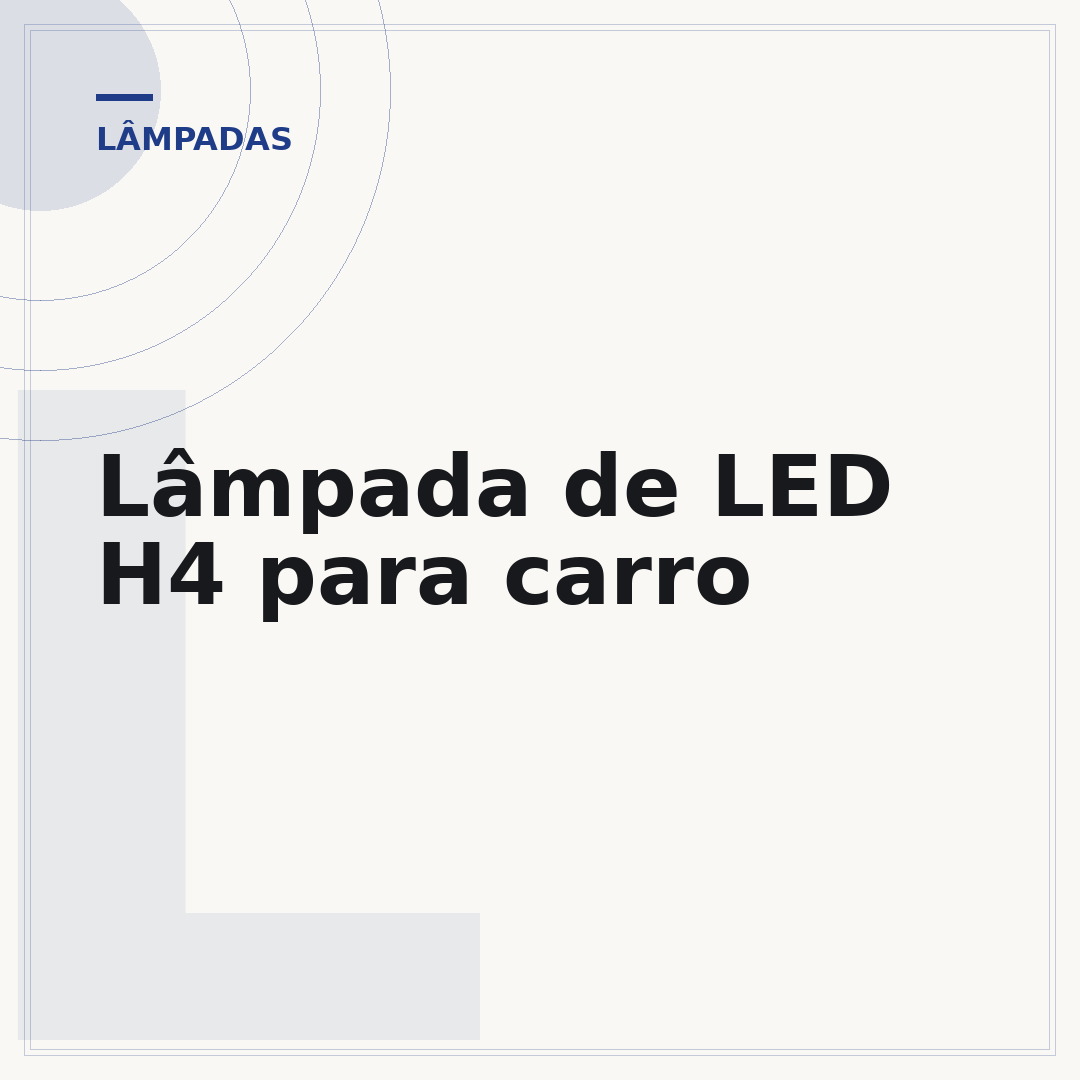 Lâmpada de LED H4 para carro