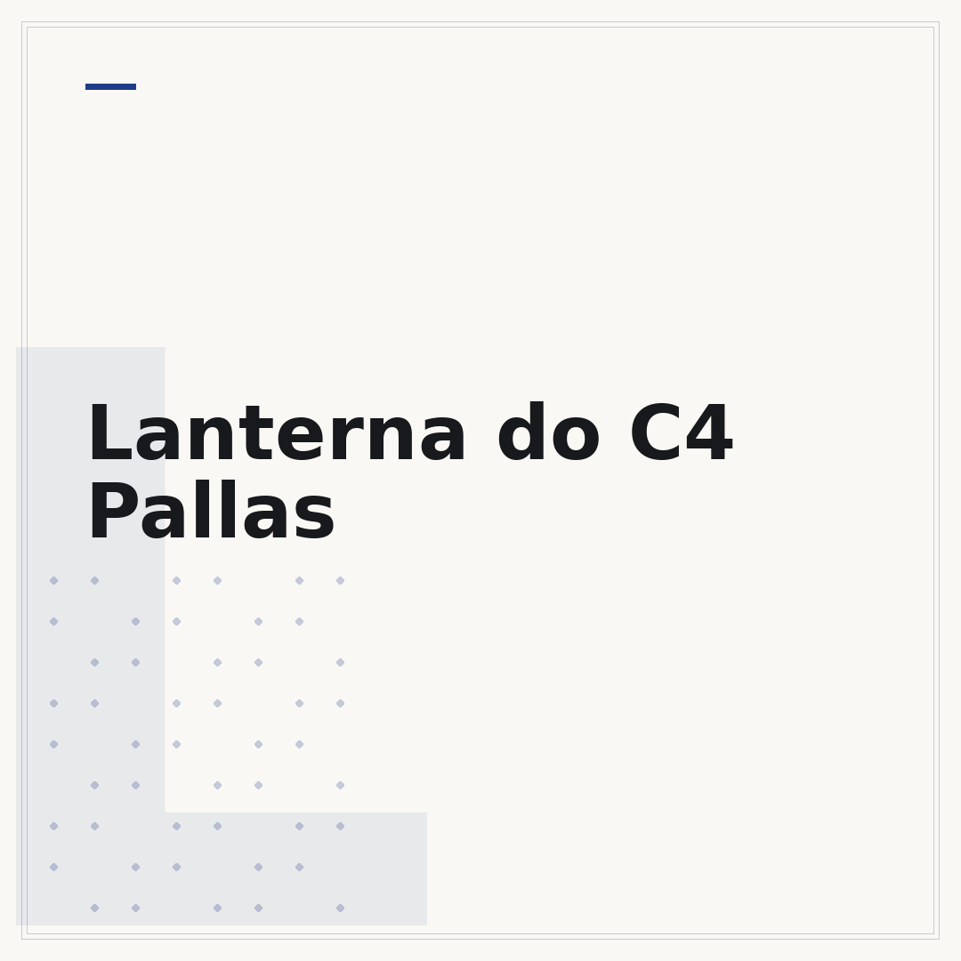 Lanterna do C4 Pallas