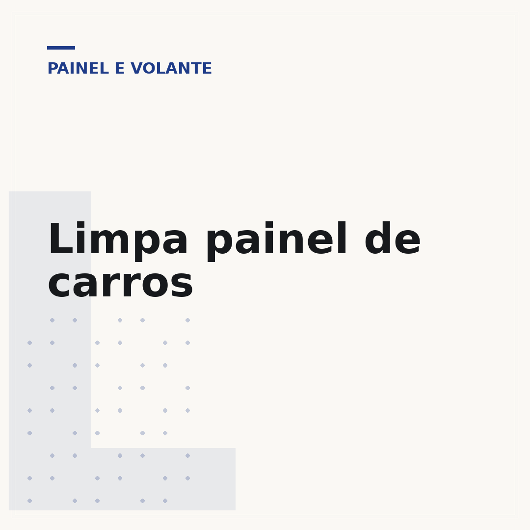 Limpa painel de carros