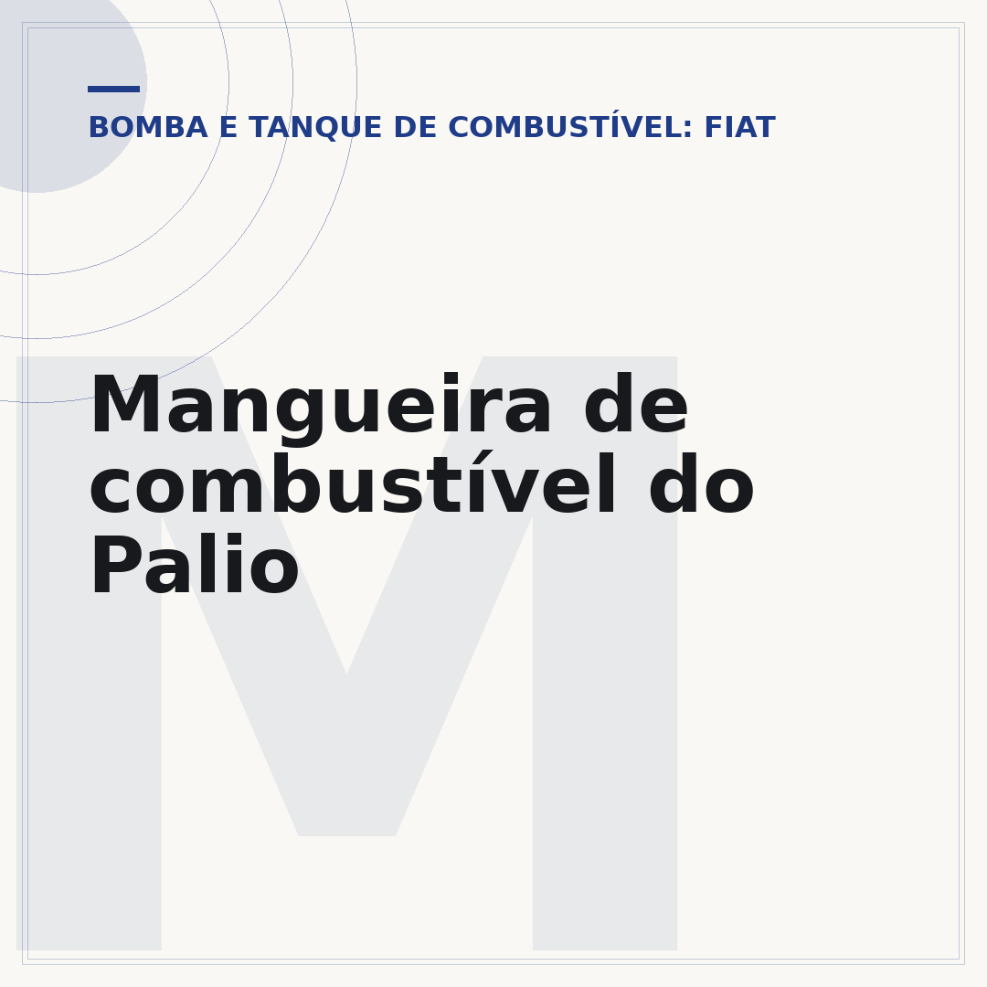 Mangueira de combustível do Palio