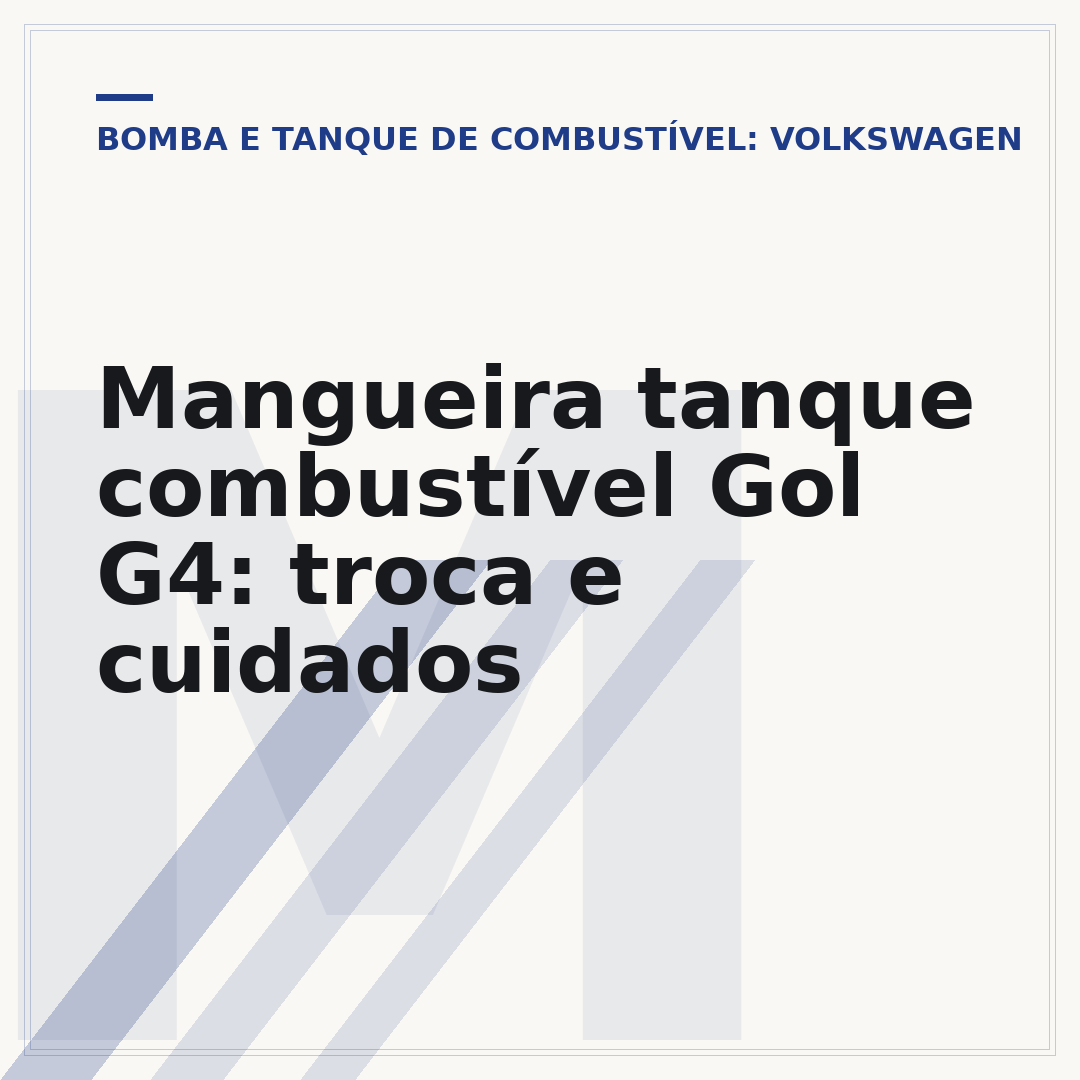 Mangueira tanque combustível Gol G4: troca e cuidados