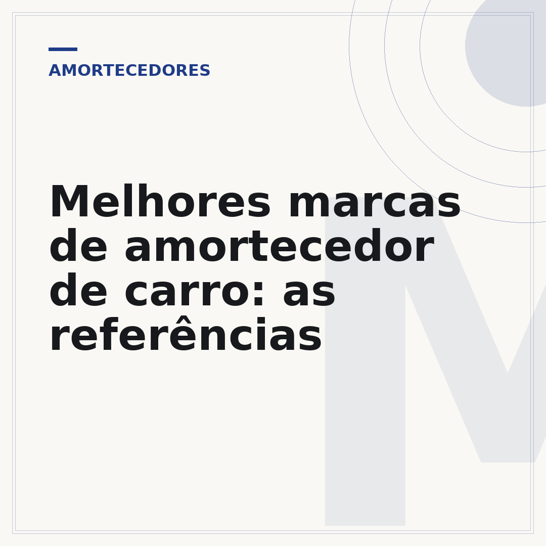 Melhores marcas de amortecedor de carro: as referências