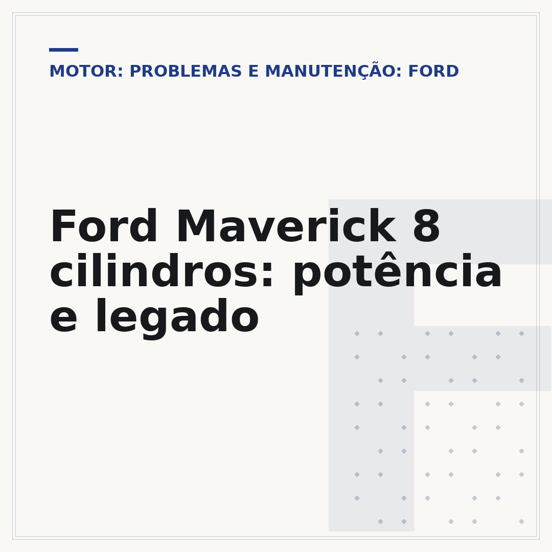 Ford Maverick 8 cilindros: potência e legado