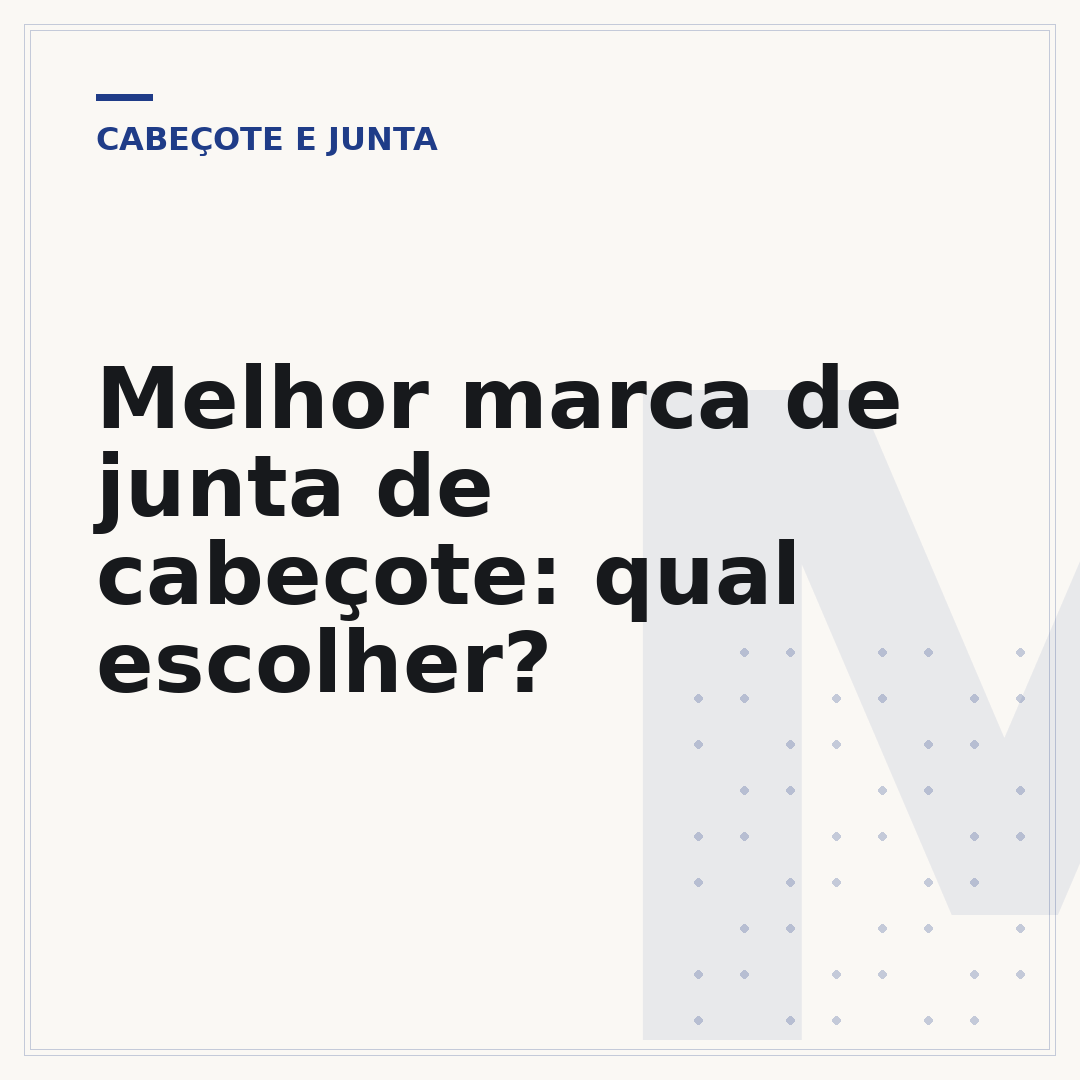 Melhor marca de junta de cabeçote: qual escolher?