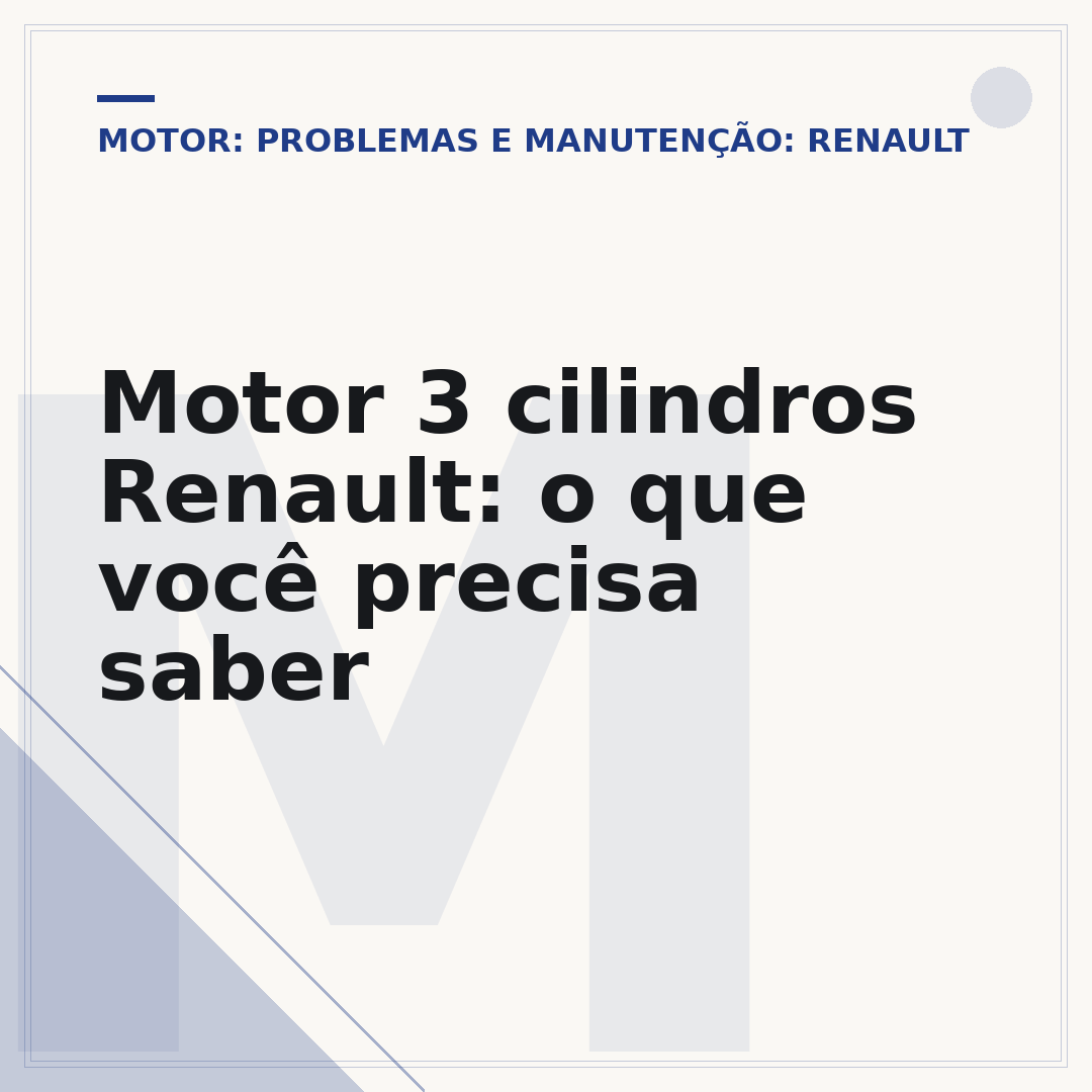 Motor 3 cilindros Renault: o que você precisa saber