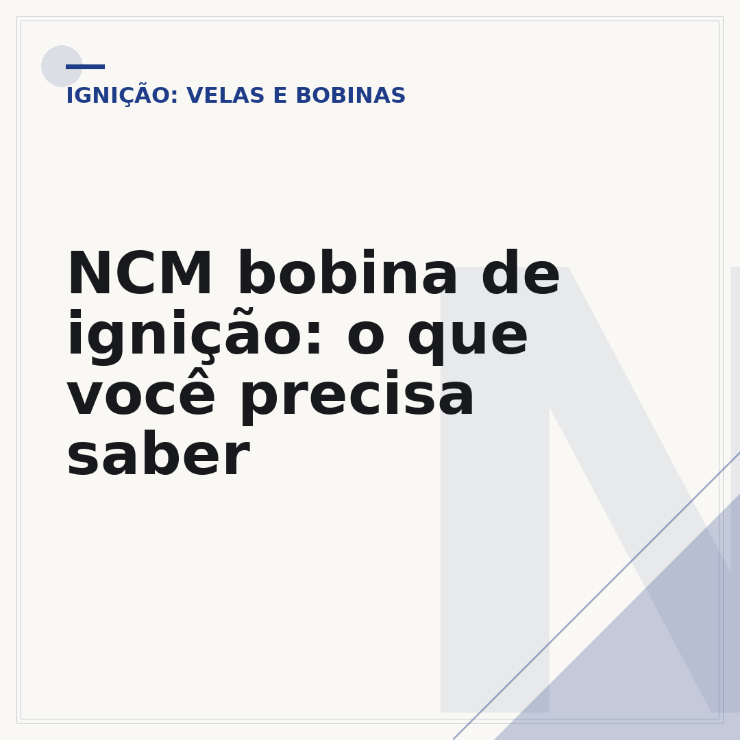 NCM bobina de ignição: o que você precisa saber