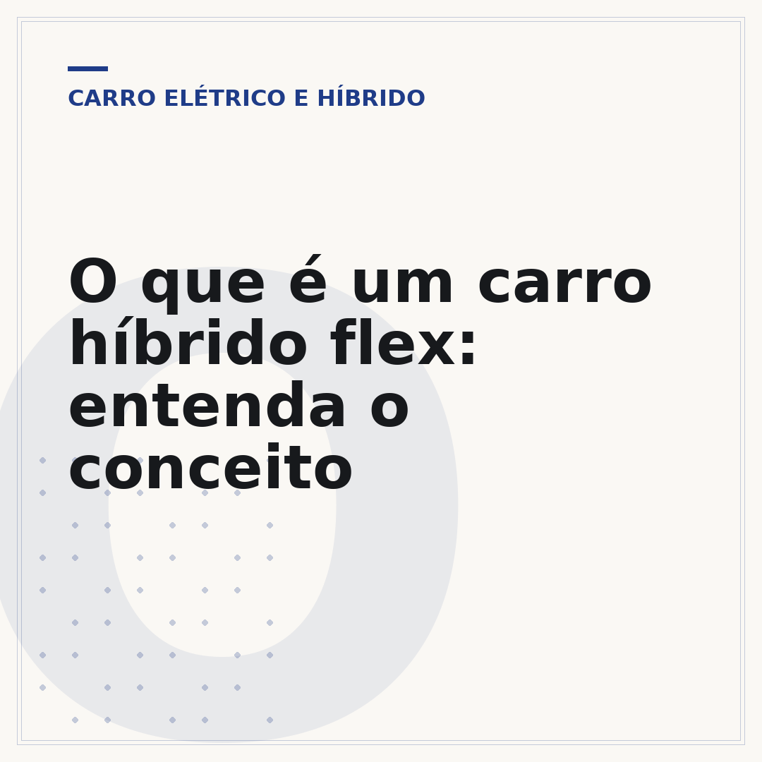 O que é um carro híbrido flex: entenda o conceito