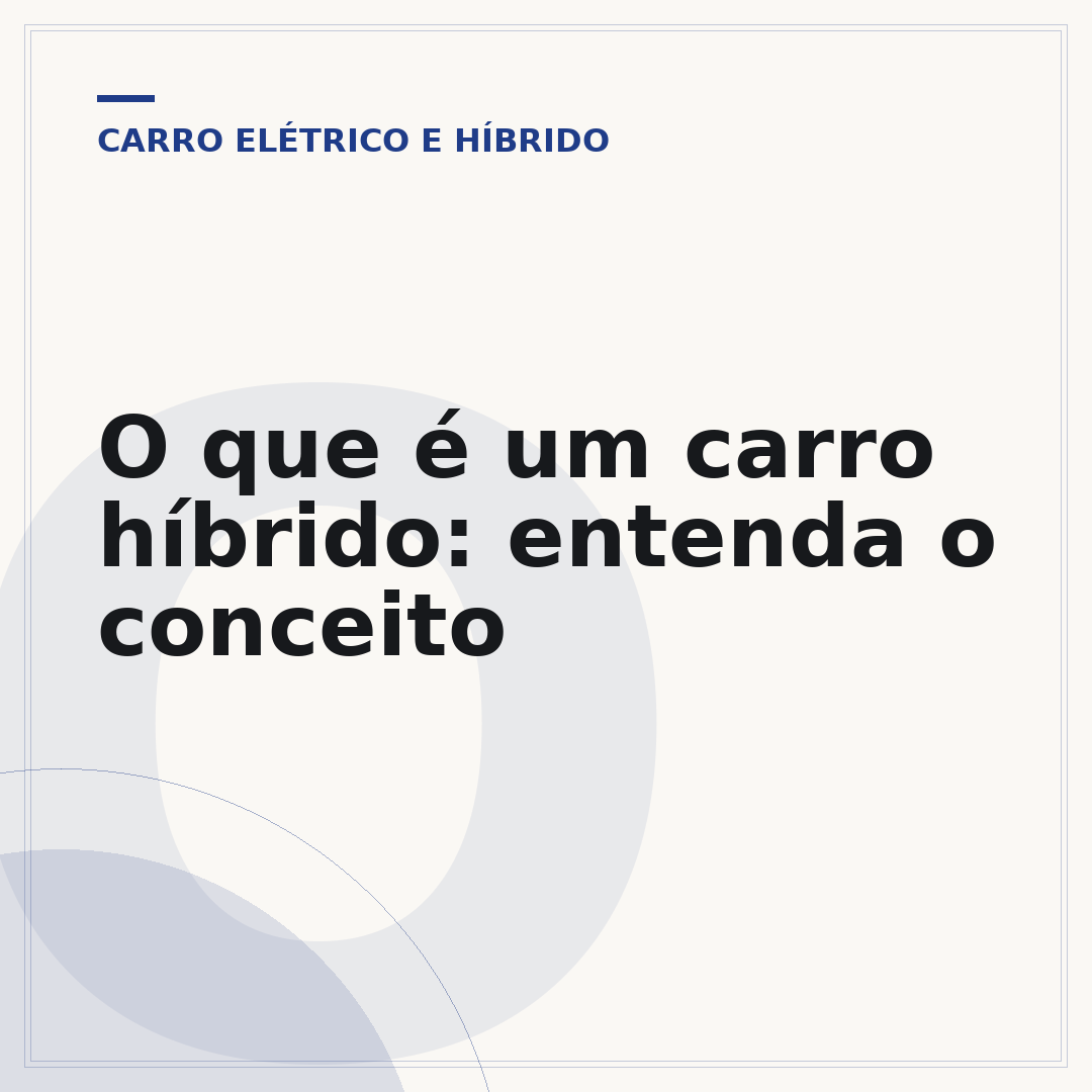 O que é um carro híbrido: entenda o conceito