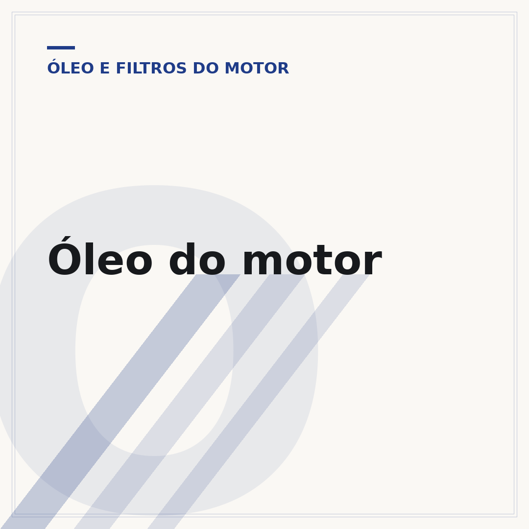 Óleo do motor